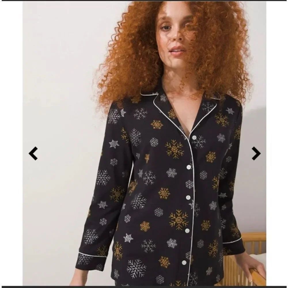 SOMA Snowflake Pajamas XL